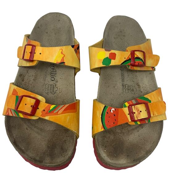 Birkinstock Papillio Watermelon Sandals Womens Size 41 (10) - Picture 2 of 9